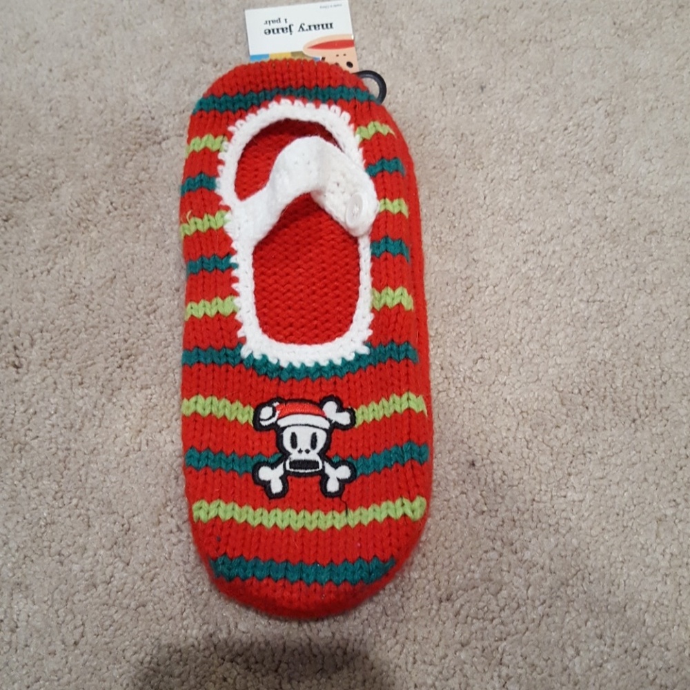 Pull on paul Frank slipper Mary Janes